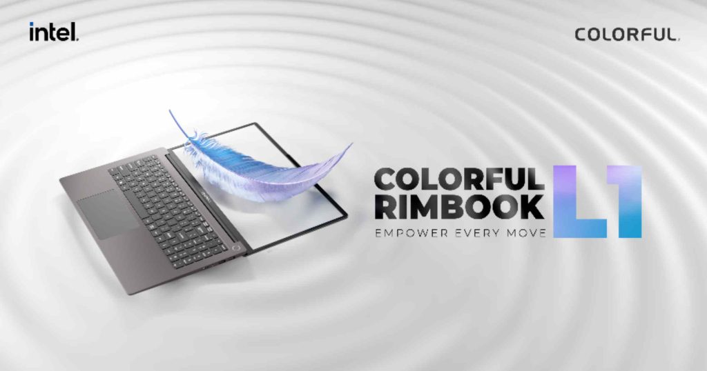 COLORFUL Introduces Rimbook Series Lightweight Laptops Focused on Mobility and Performance
