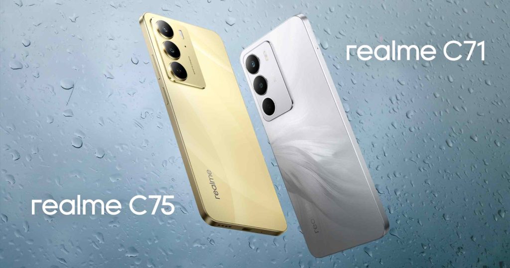 realme C71 and C75 Aim to Keep Users Connected During the Rainy Season realme C71 and C75 Aim to Keep Users Connected During the Rainy Season