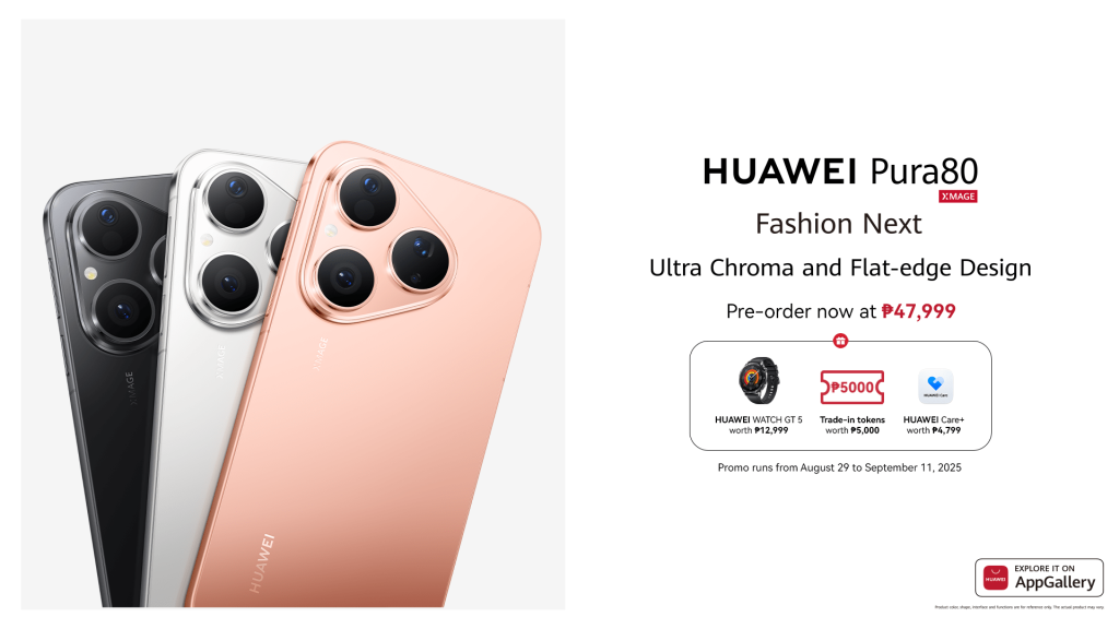 HUAWEI Pura 80 Now Available for Pre-Order at PHP 47,999!