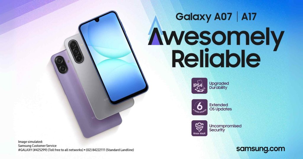 Samsung Galaxy A17 and Galaxy A07 Debuts in the Philippines Samsung Galaxy A17 and Galaxy A07 Debuts in the Philippines