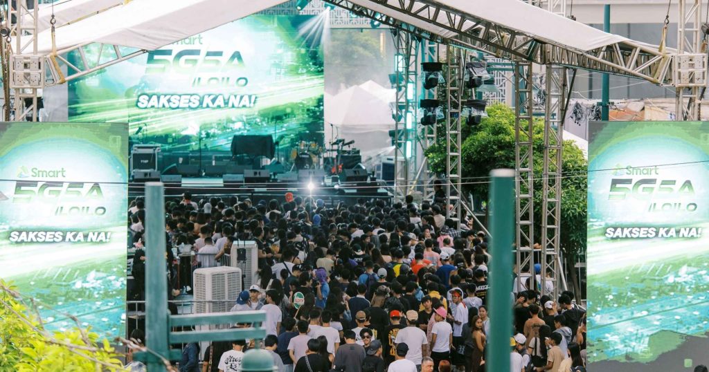 Smart brings first 5G Standalone network to Iloilo City Smart celebrates 5G SA Network in Iloilo with a jampacked concert