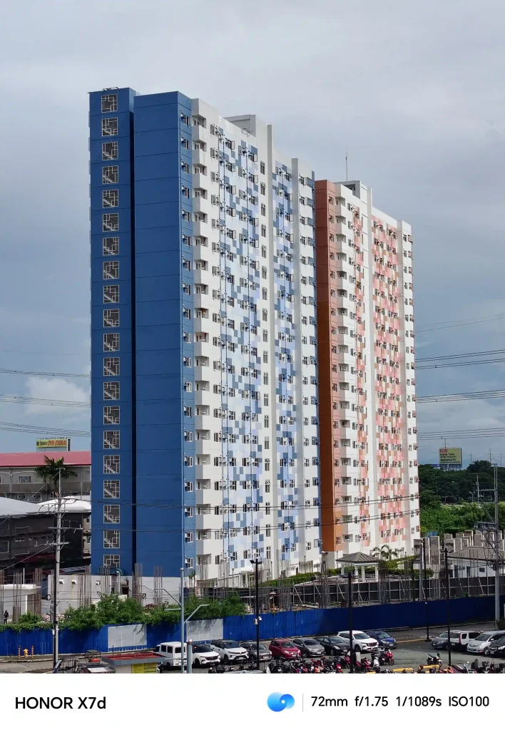 HONOR X7d Rear camera normal mode 3x zoom