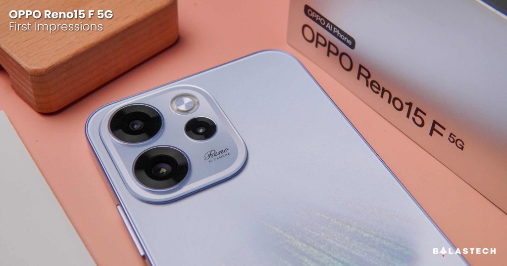 OPPO Reno15 F 5G First Impressions OPPO Reno15 F 5G First Impressions