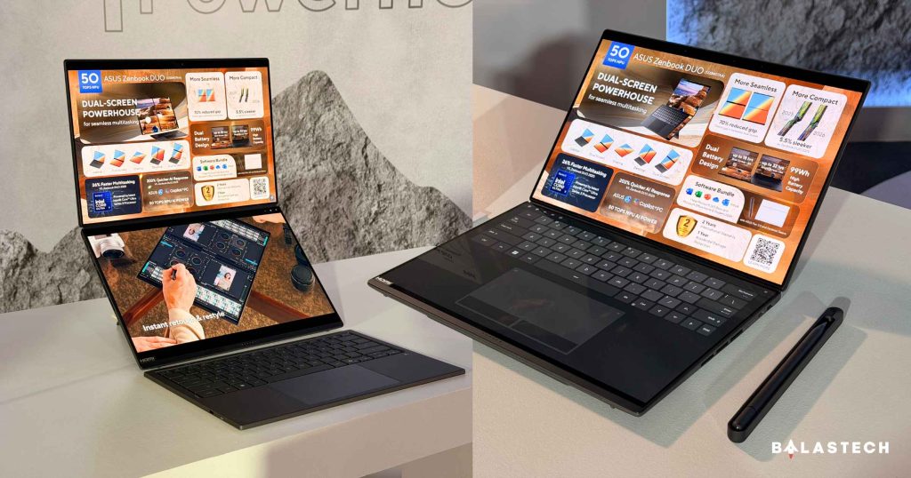 ASUS Zenbook DUO (UX8407) now official in the Philippines for PHP 179,995