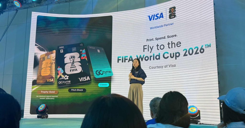 Get a Chance to Fly to the FIFA World Cup 2026 with Visa, GoTyme Bank Promo