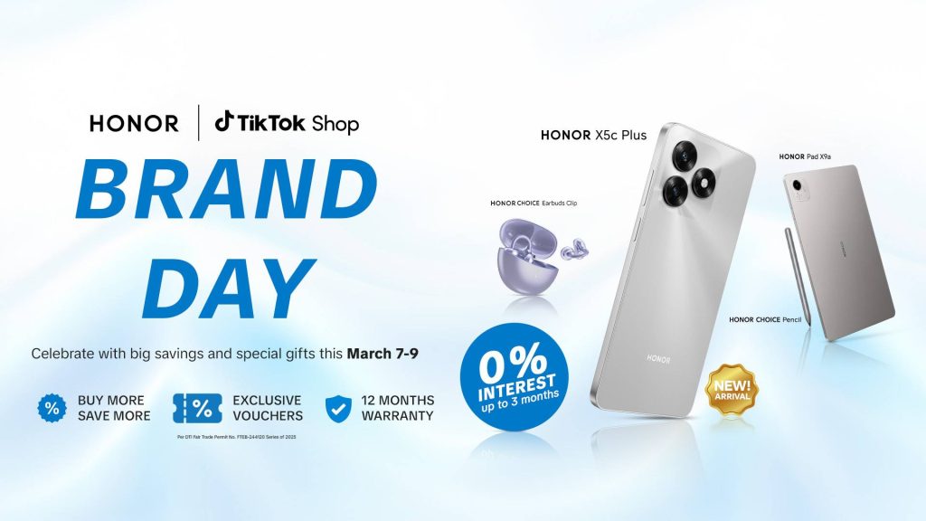 HONOR X5c Plus announced; up to 35% off in TikTok Shop Brand Day Sale