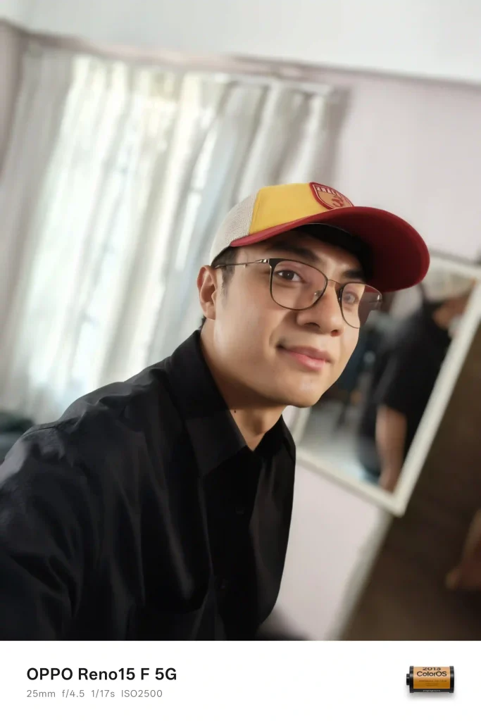 OPPO Reno15 F 5G AI Portrait Glow - After