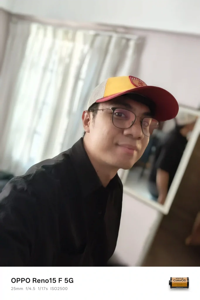 OPPO Reno15 F 5G AI Portrait Glow - Before