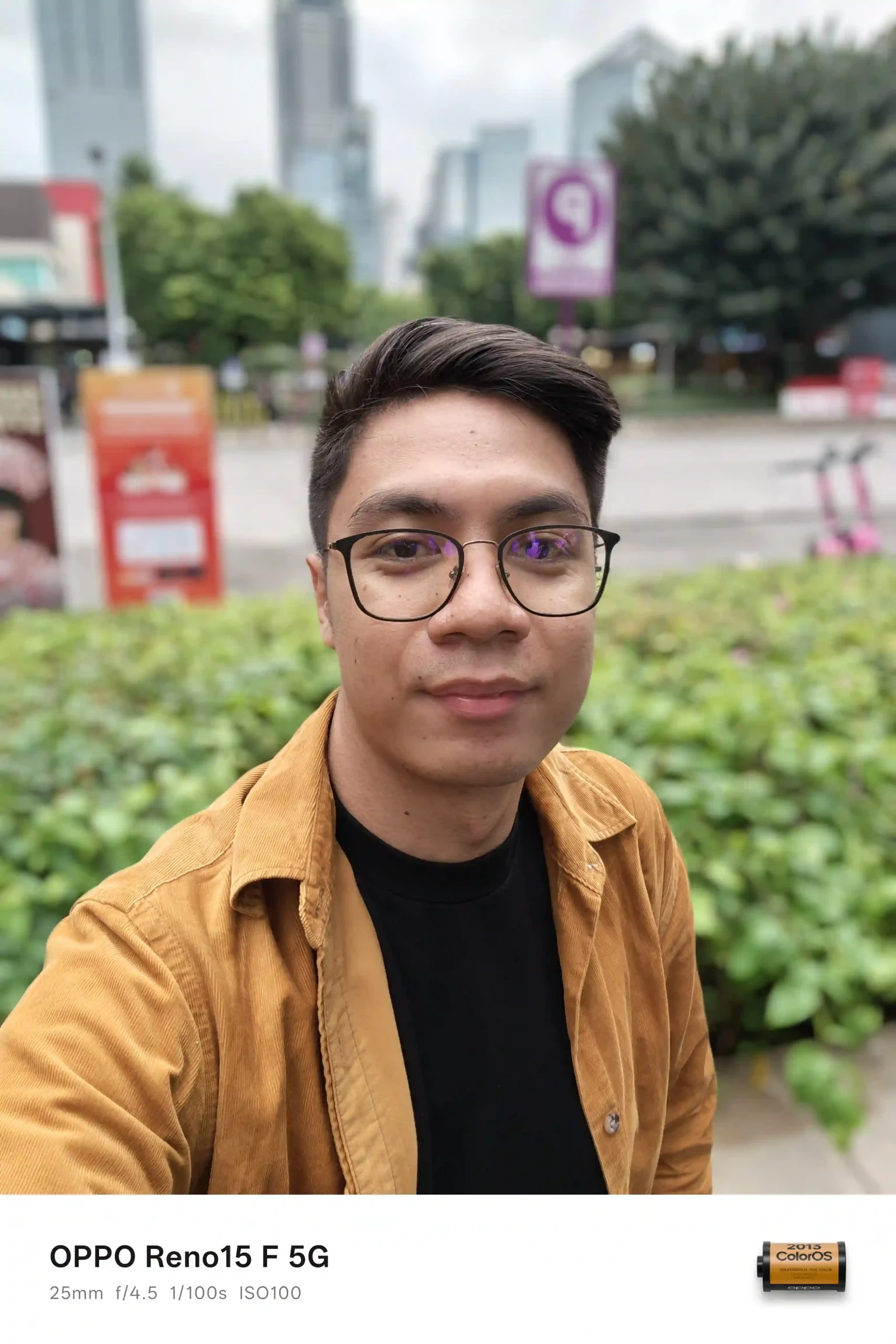 OPPO Reno15 F 5G Front Camera Portrait Mode2 scaled