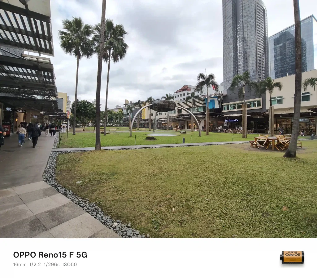 OPPO Reno15 F 5G Rear Camera - Normal Mode - 0.6x Zoom (1)