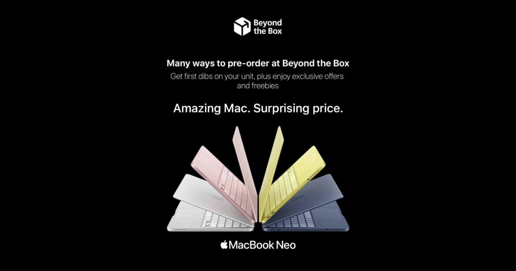 Beyond the Box Launches MacBook Neo Pre-Orders in PH with Premium Freebies and Café Takeover Events