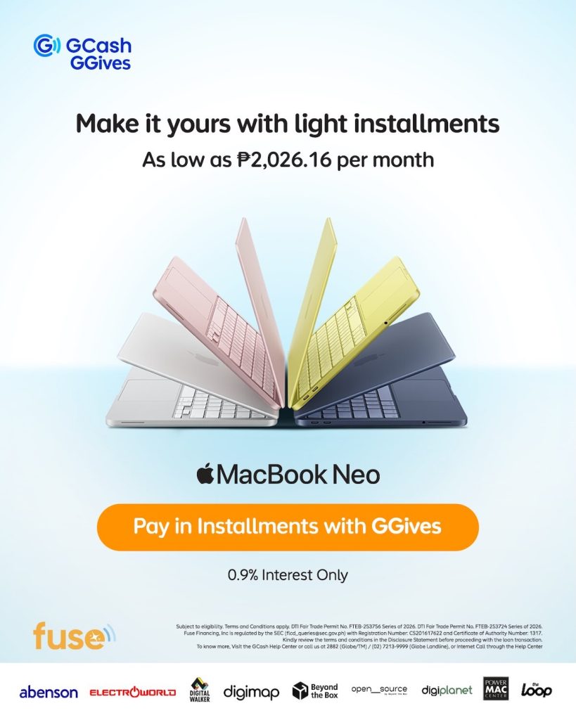 GGives x MacBook Neo