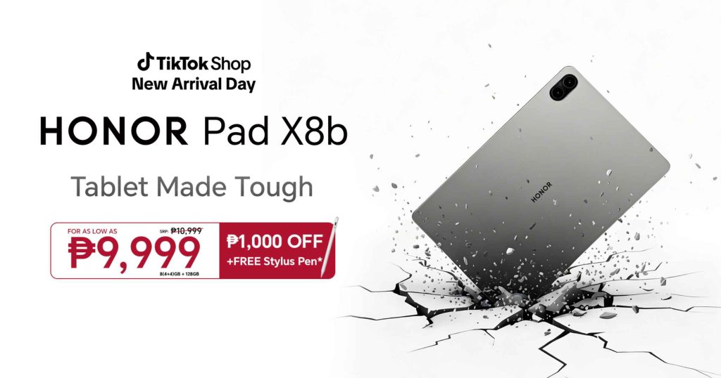 HONOR Pad X8b is now available for only PHP 9,999!