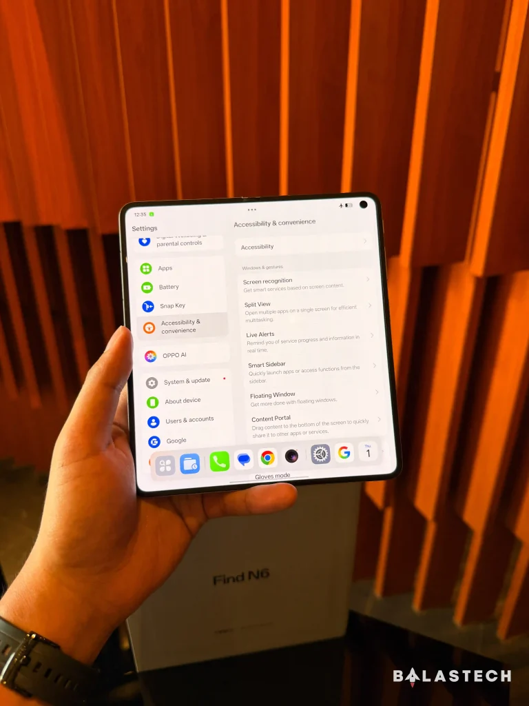 OPPO Find N6 Display