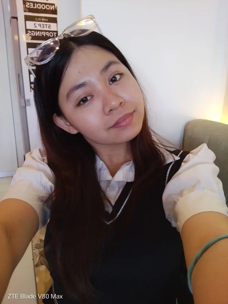 nubia V80 Max Front Camera - Normal Mode