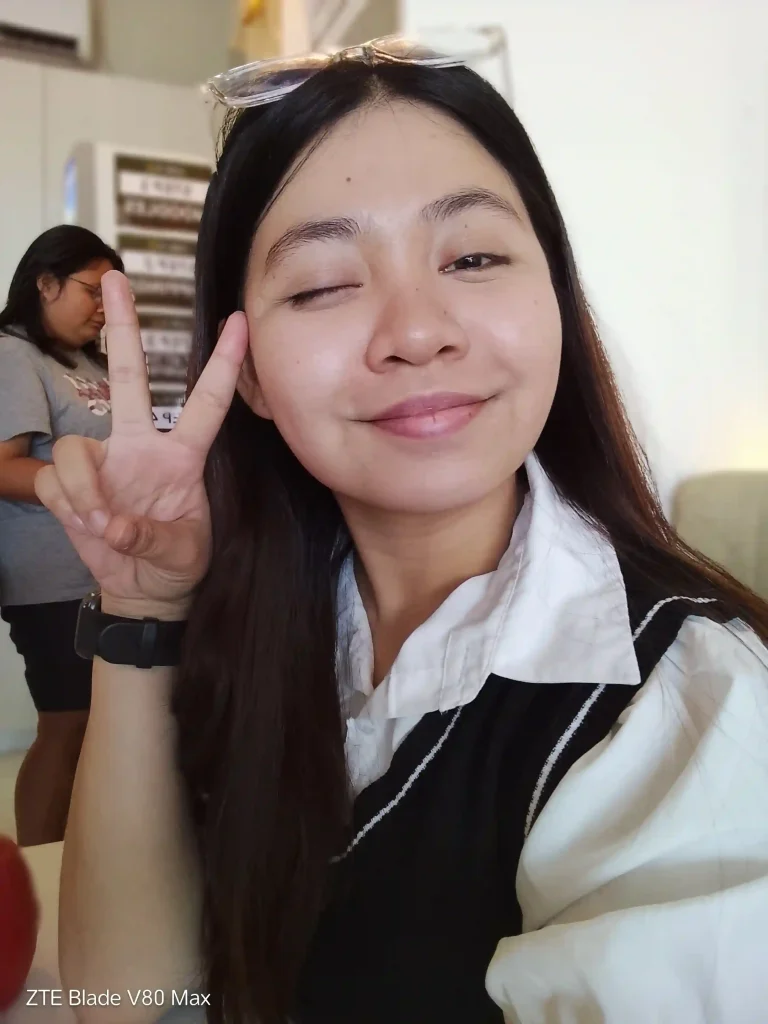 nubia V80 Max Front Camera - Portrait Mode