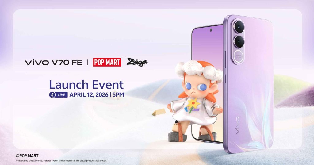 vivo V70 FE with 200MP Camera is launching on April 12 in PH