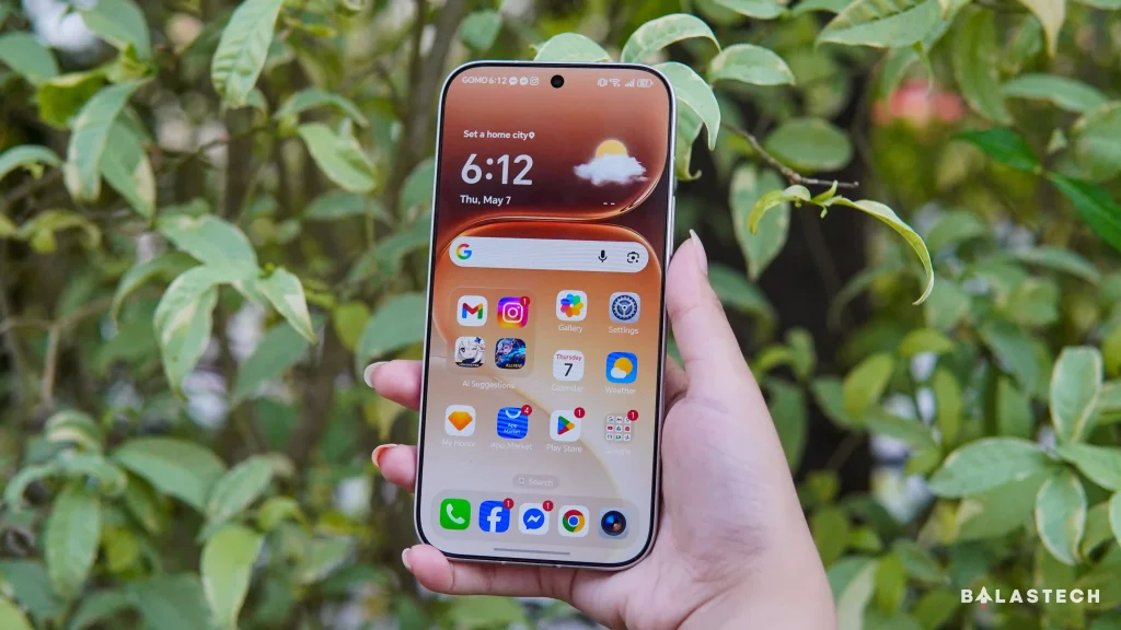 HONOR 600 Review Display