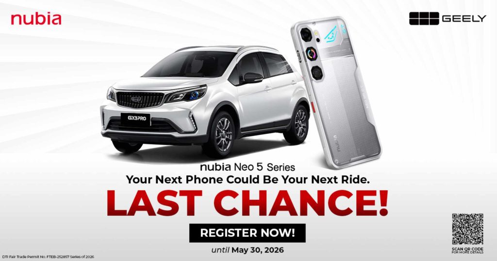 Last Chance to Win Big: Drive Home a Geely GX3 Pro S with the nubia Neo 5 Series Last Chance to Win Big: Drive Home a Geely GX3 Pro S with the nubia Neo 5 Series