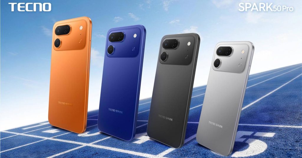 TECNO SPARK 50 Pro Debuts With Durable Design and Sony Camera 4 - balastech Colors