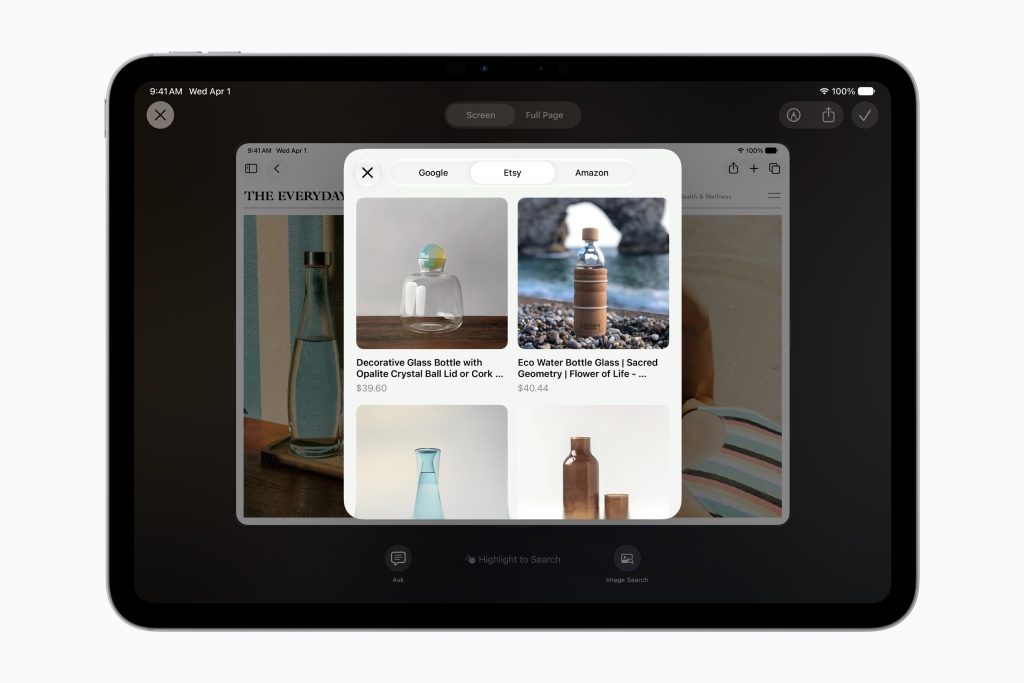 Siri AI is Here: New Assistant Understands Messages, Photos, and Onscreen Content 6 - balastech Apple Siri AI Visual Intelligence on iPad 260608