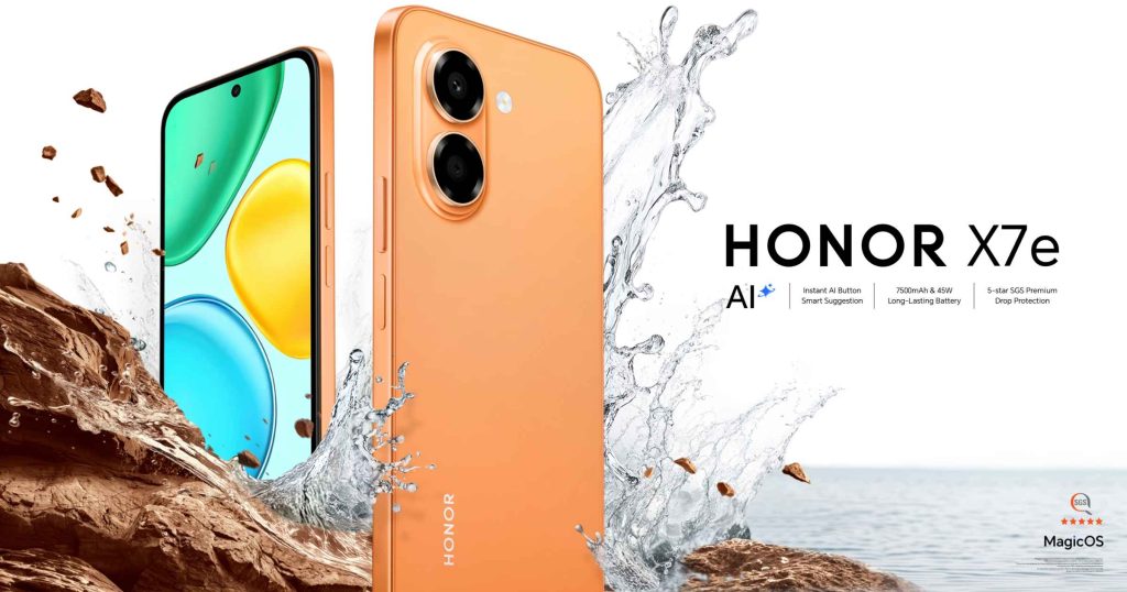 HONOR X7e launched with huge 7,500mAh battery