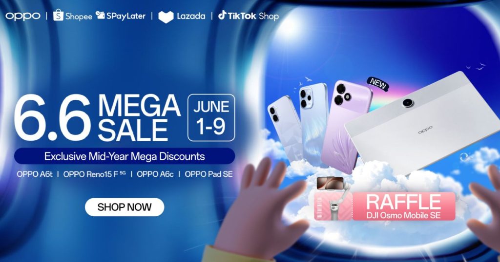 OPPO’s 6.6 Mid-Year Sale Brings Discounts and Exclusive Deals OPPO's 6.6 Mid-Year Sale Find