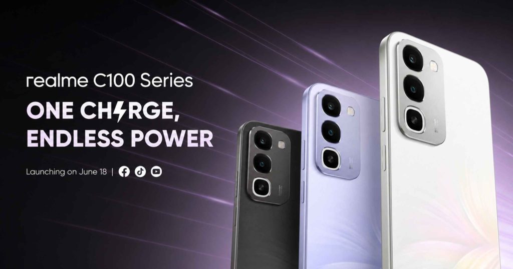realme C100 Series teased ahead of June 18 launch with up to 8,000mAh battery realme C100 Series teased ahead of June 18 launch with up to 8,000mAh battery