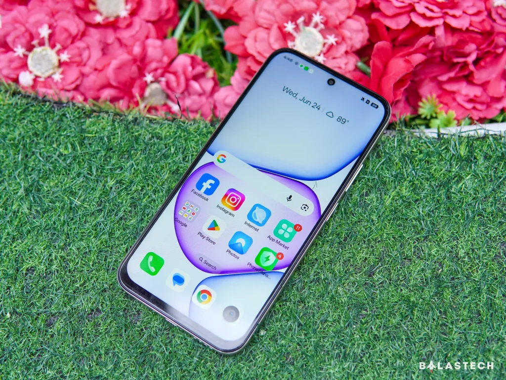 realme C100 display