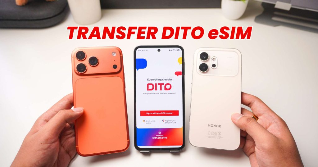 How To Transfer DITO eSIM