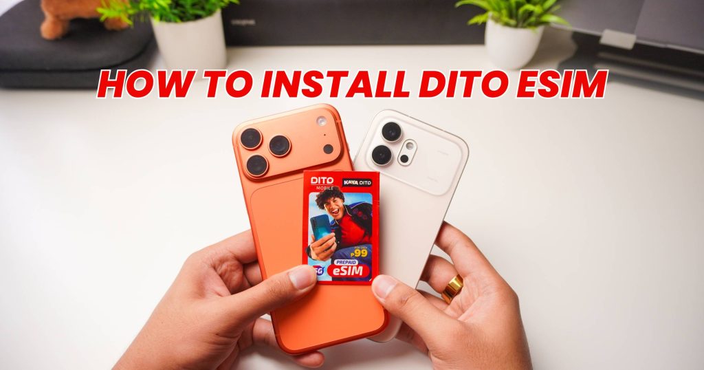 How to install DITO eSIM
