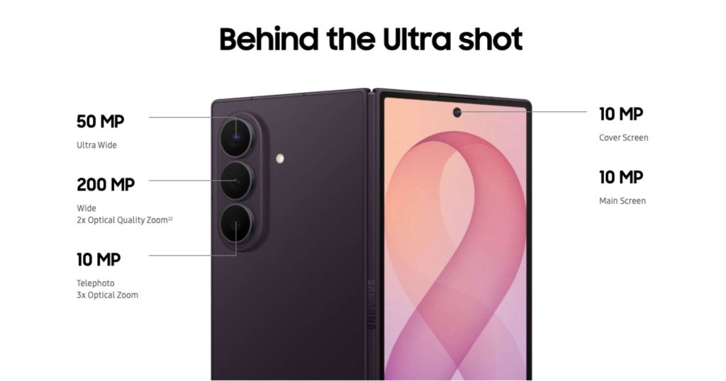 Samsung Galaxy Z Fold8 Ultra is Now Available for Pre-Order 2 - balastech SGZFold8 Ultra Camera
