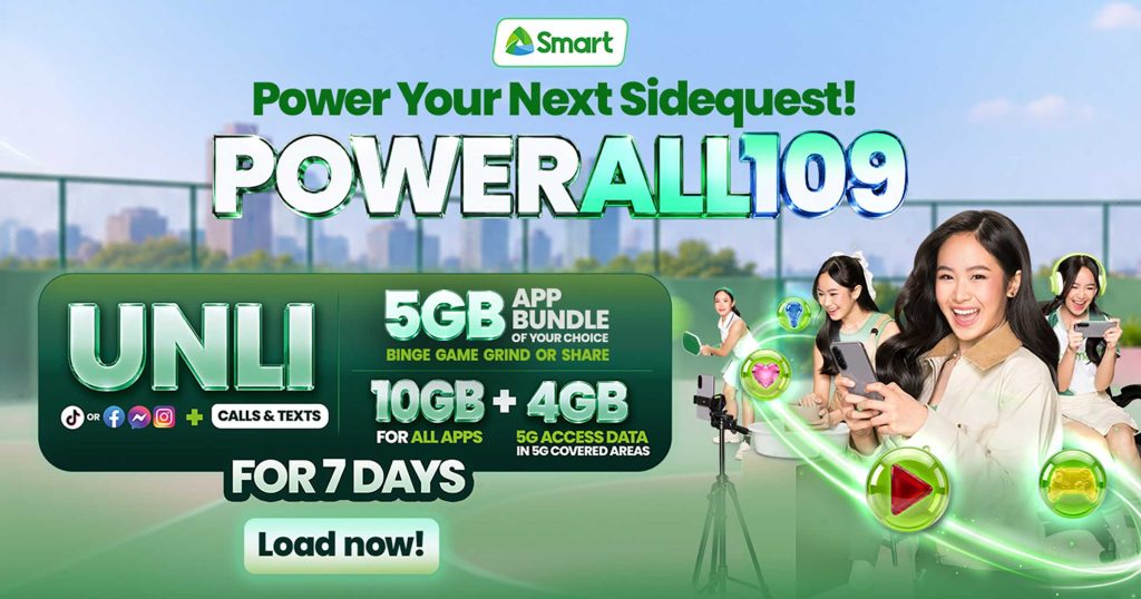 Smart Prepaid Launches New Power All Promos With App Bundles and More Data 1 - balastech Power All Promos