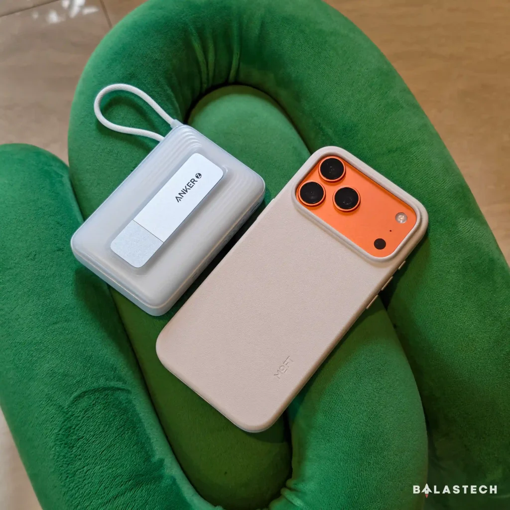 Anker Zolo Magnetic Powerbank Portable Design