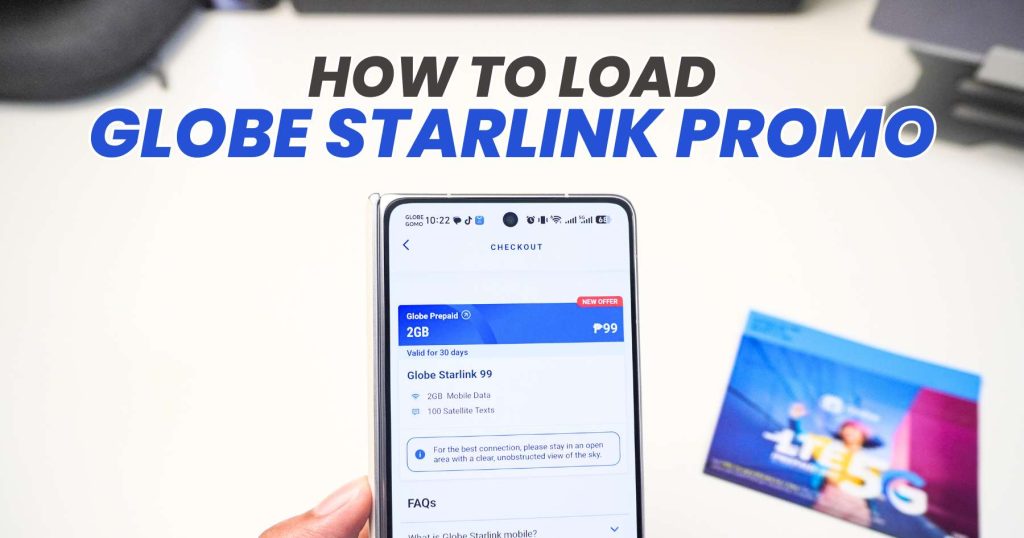 How to Load Globe Starlink Promo