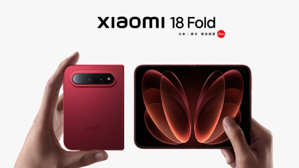 Xiaomi 18 Fold Design Revealed Ahead of September 7 Launch