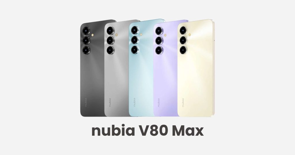 nubia V80 Max