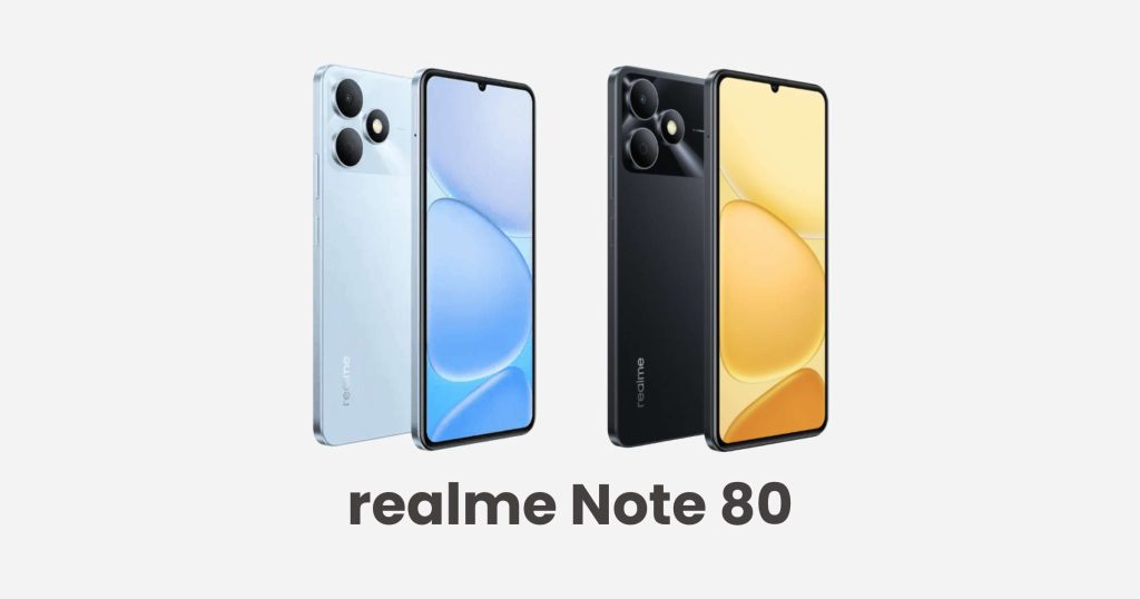 realme Note 80