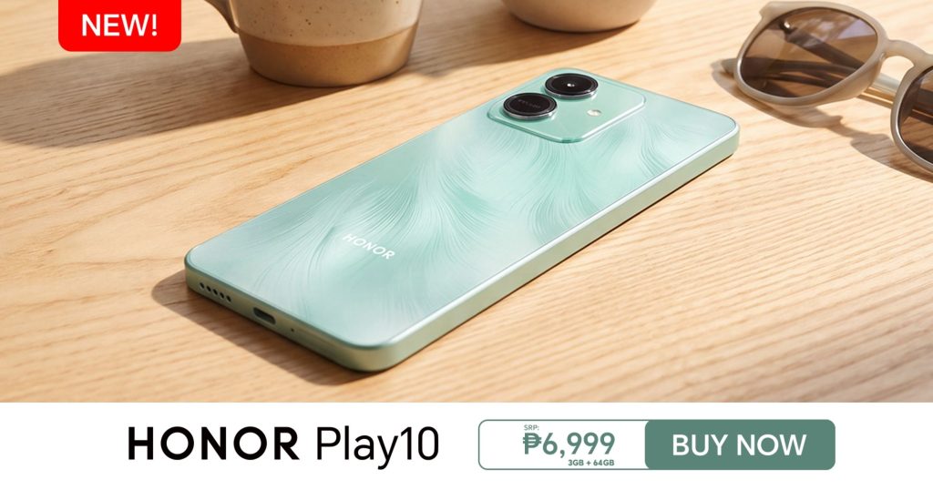 HONOR Play 10 is Now Available for ₱6,999