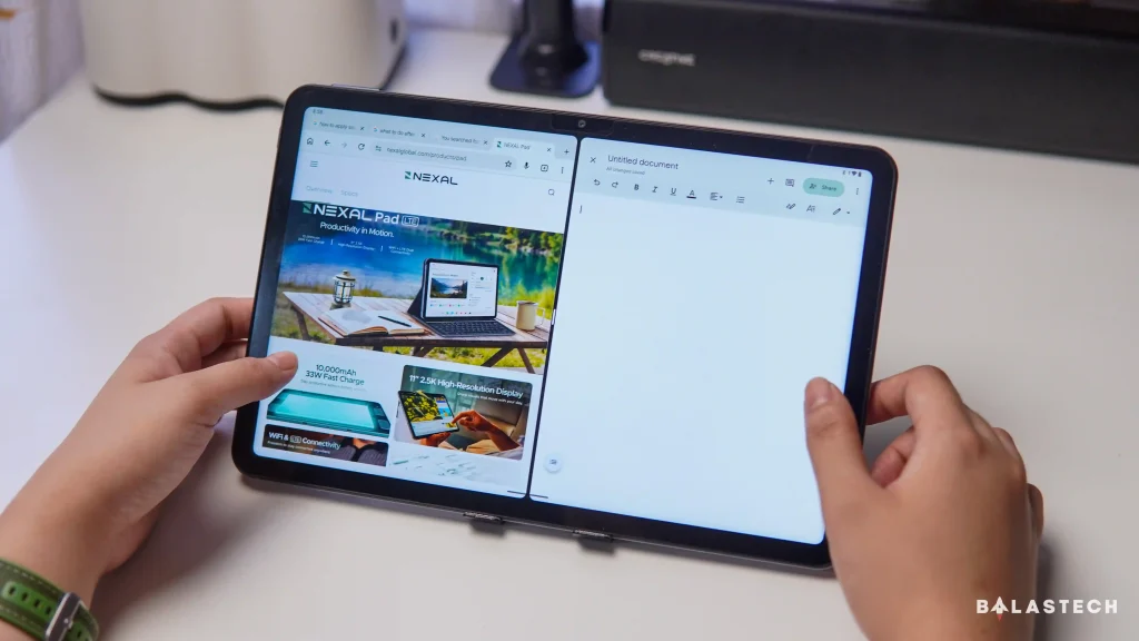 Nexal Pad Split Screen