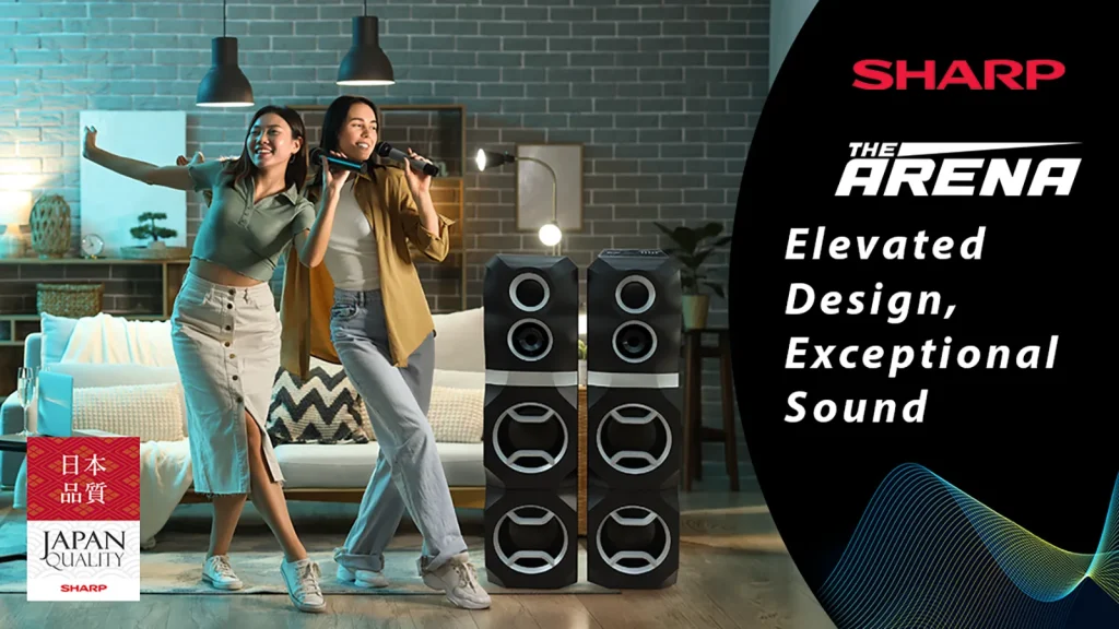 Sharp Launches AQUOS JJ5000X 4K Google TV and The Arena Tower Speaker