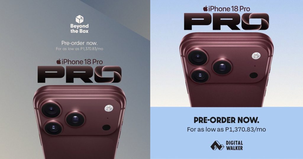 iPhone 18 Pro and iPhone 18 Pro Max Pre-Orders Now Open at Beyond the Box and Digital Walker