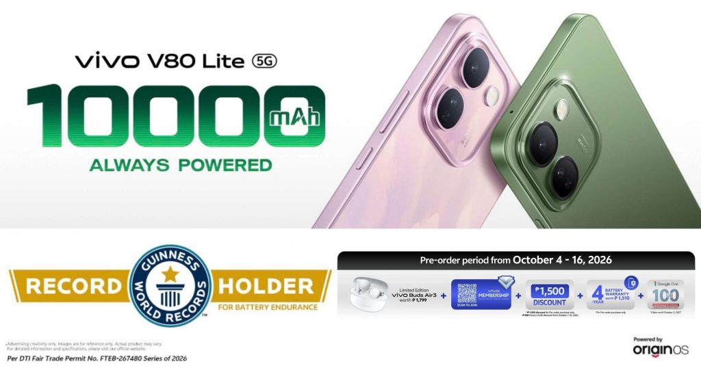 vivo V80 Lite Launched in PH, Starts At PHP 24,999 vivo V80 Lite Launched in PH, Starts At PHP 24,999